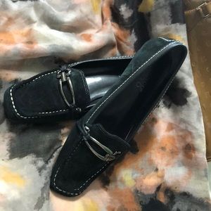 Franco Sarto suede loafers size 7 1/2
